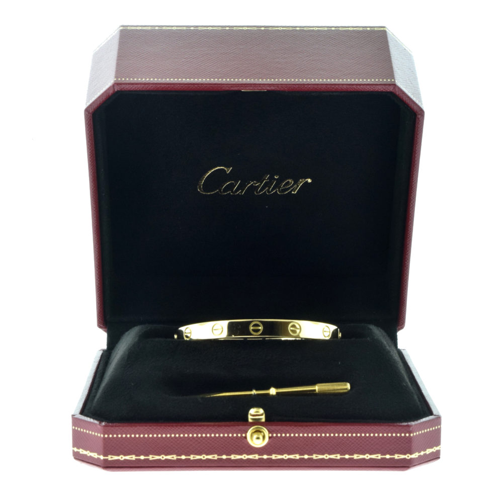 1970's Cartier Love Bracelet By Aldo Cipullo In Yellow Gold Size 16 at  1stDibs | 1970 cartier love bracelet, aldo cipullo love bracelet 1970, love  bracelet 1970 aldo cipullo for cartier